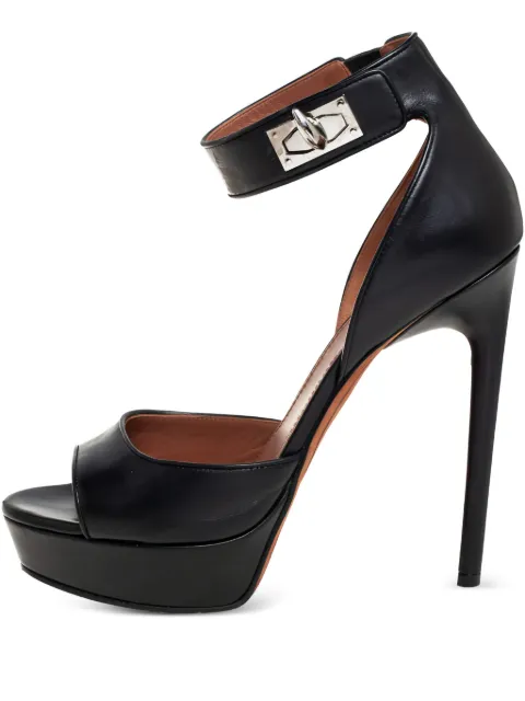 Givenchy Pre-Owned 130mm leather ankle-strap sandals