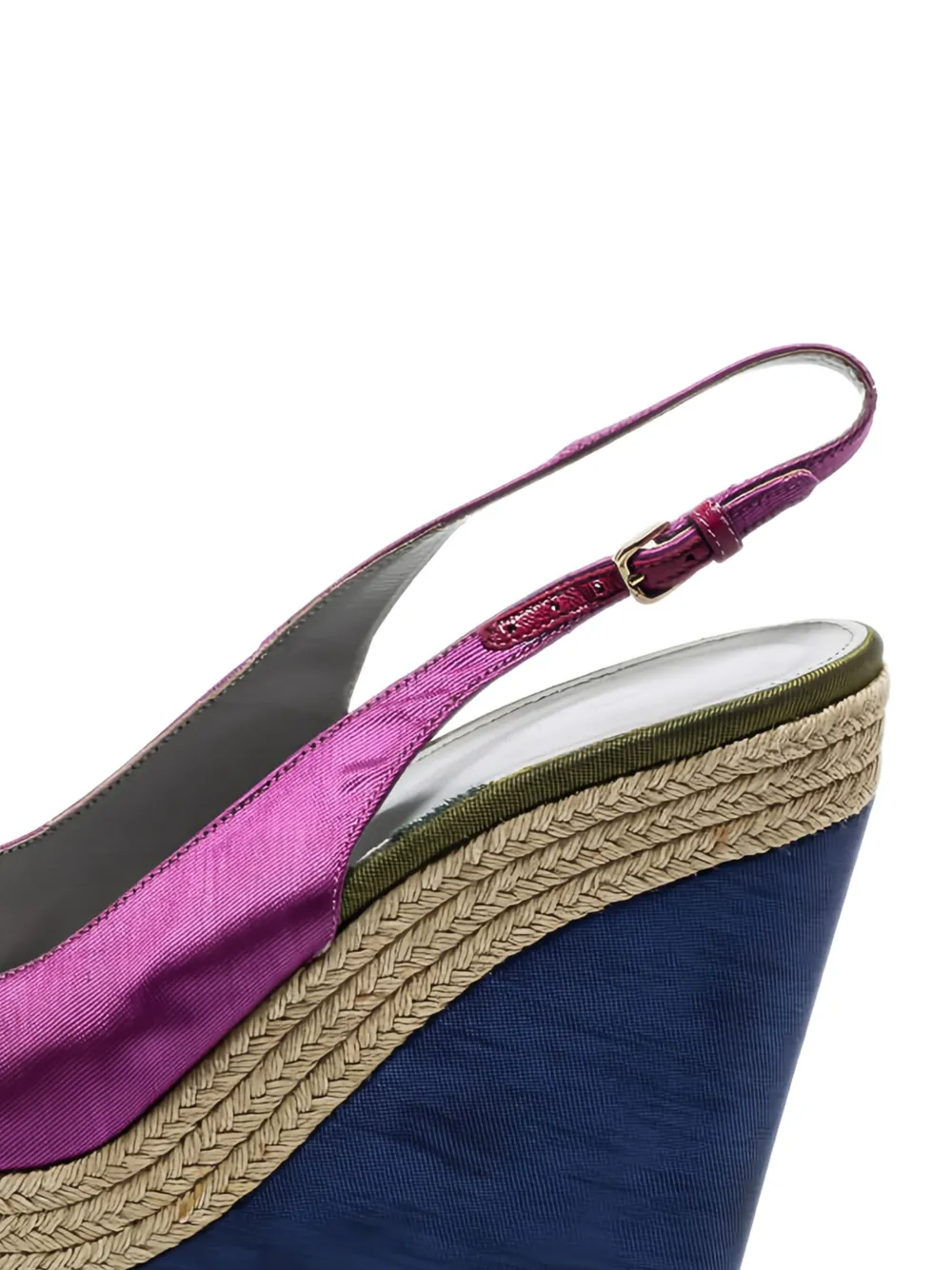 Sergio Rossi Vintage 150 mm sandalen met sleehak - Paars