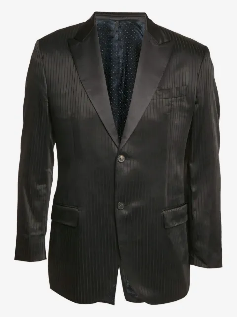 Givenchy Pre-Owned blazer rayé à simple boutonnage