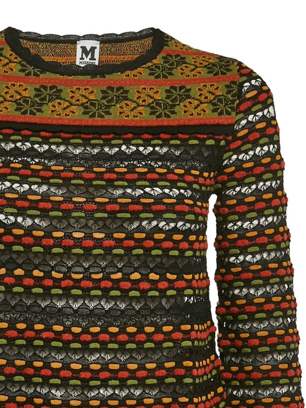 Missoni Pre-Owned intarsia-pattern knit top | Image 2