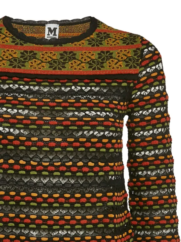 Missoni Pre-Owned インターシャセーター | ブラック | FARFETCH JP