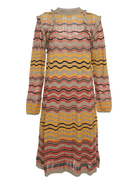 Missoni Pre-Owned wave-pattern mini dress