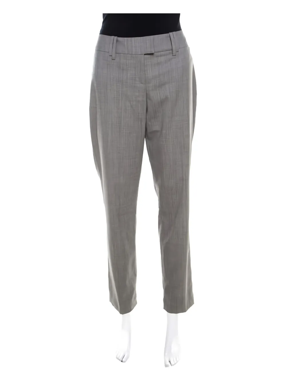 Escada Pre-Owned Pantaloni crop - Grigio
