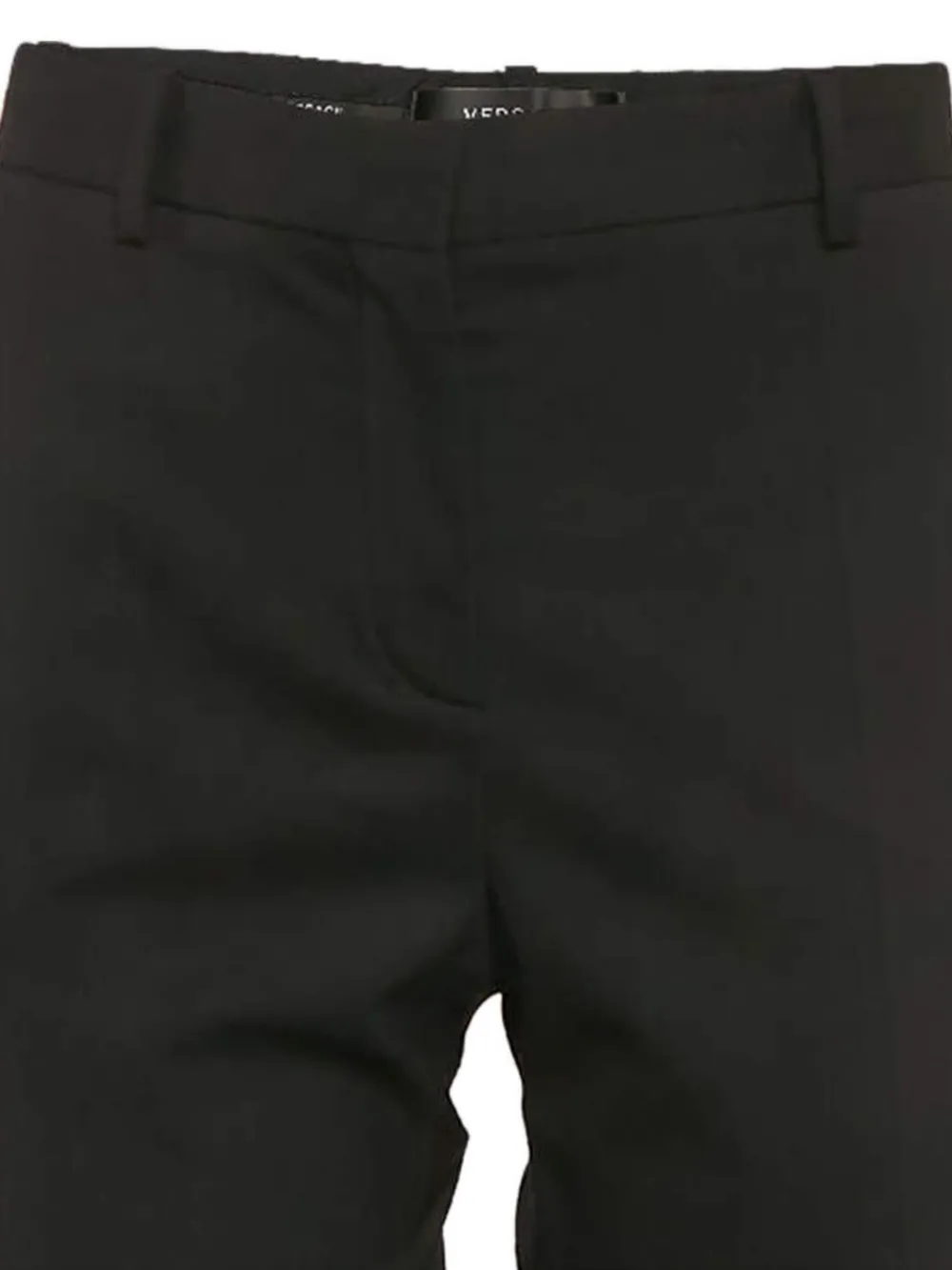 Versace Pre-Owned Broek met riemlussen - Zwart