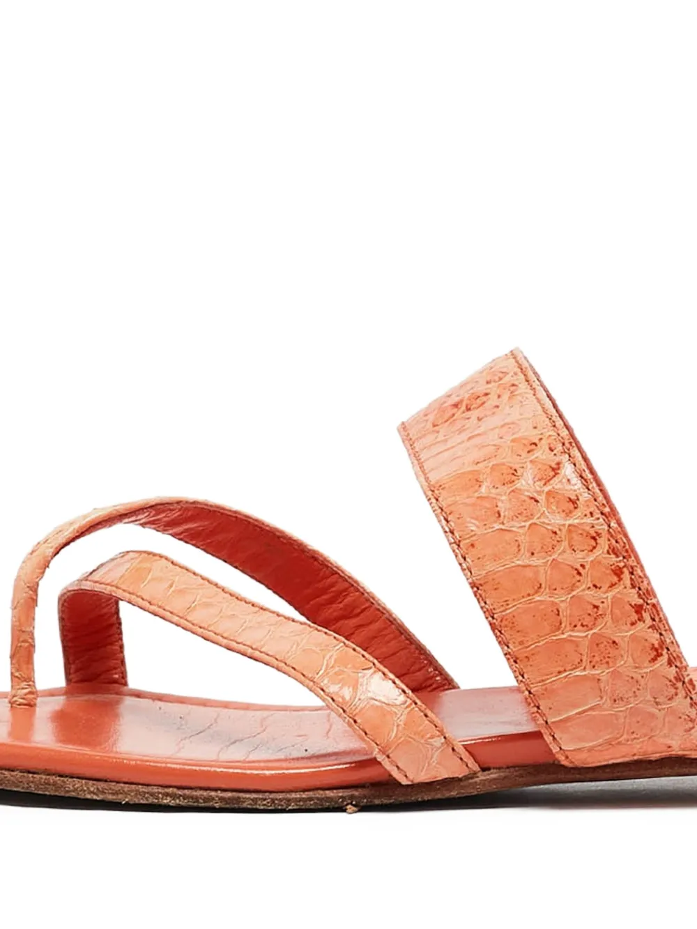 Manolo Blahnik Susa python flat sandals | Image 2