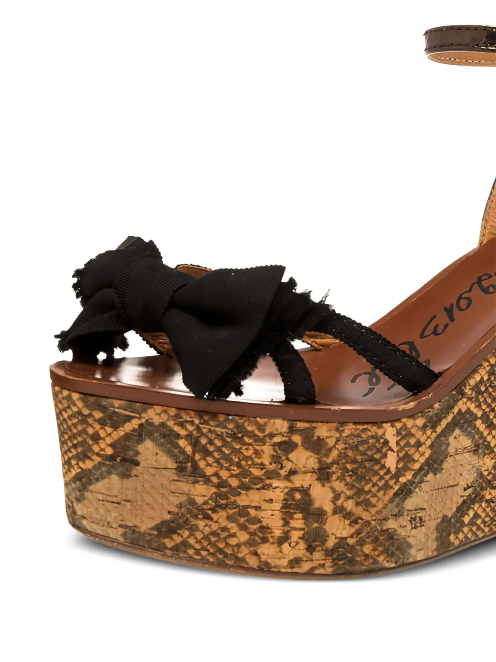 Lanvin Pre-Owned 485891 Black - Bruin