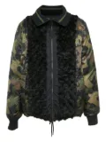 Zadig&Voltaire pre-owned camouflage-pattern jacket - Black