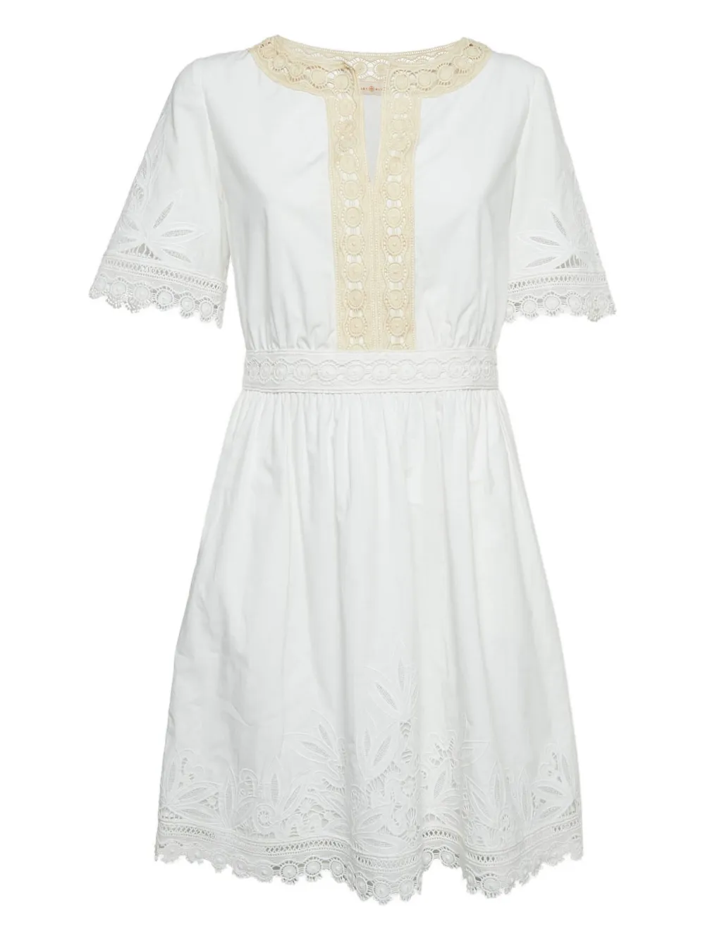Tory Burch Pristine レース ドレス - ホワイト Tory Burch Pristine レース ドレス - ホワイト