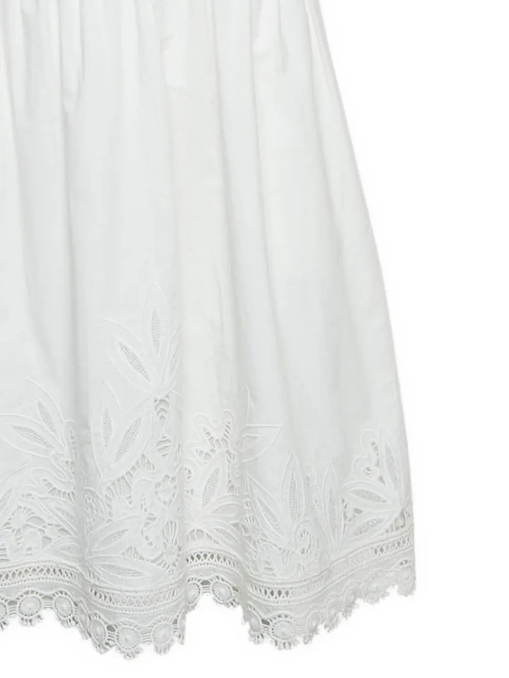 Tory Burch Pristine jurk met geborduurd kant - Wit