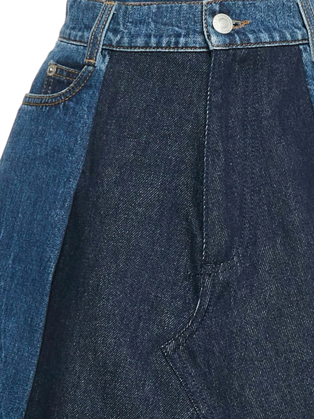Alexander McQueen Pre-Owned Plooirok met jacquard - Blauw