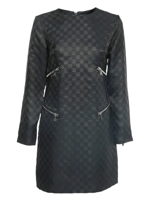 Robe courte à carreaux - Marc Jacobs Vintage - Modalova