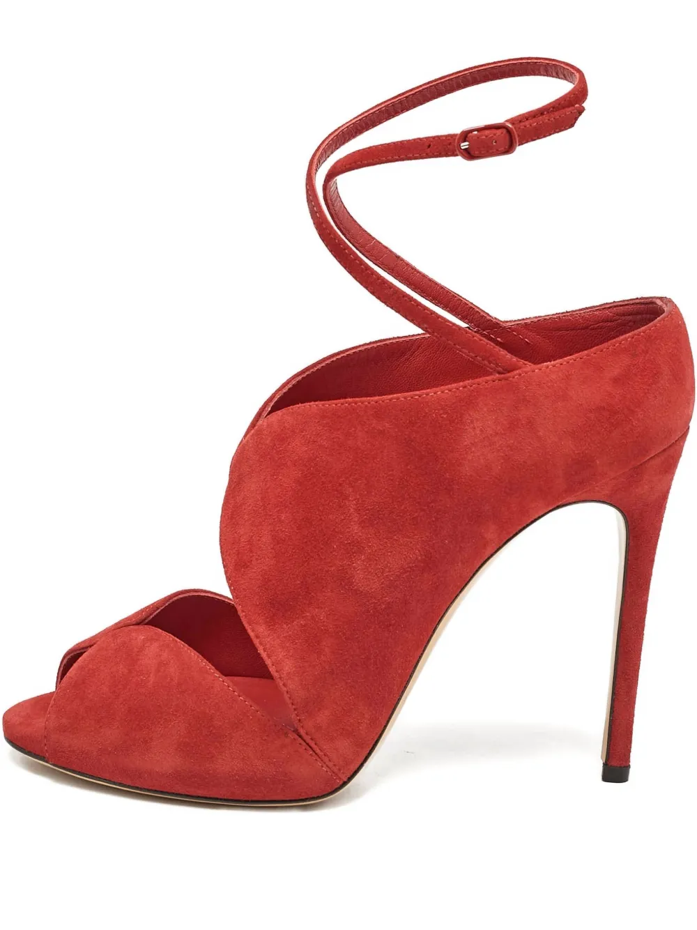 Casadei Vintage Sandalen mit Schnalle - Rot