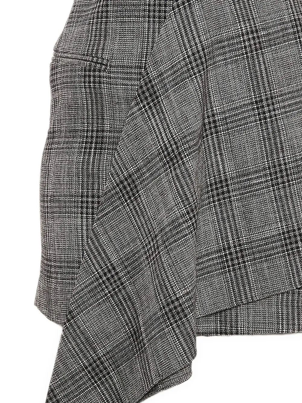 Isabel Marant Vintage asymmetrical plaid skirt | Image 2