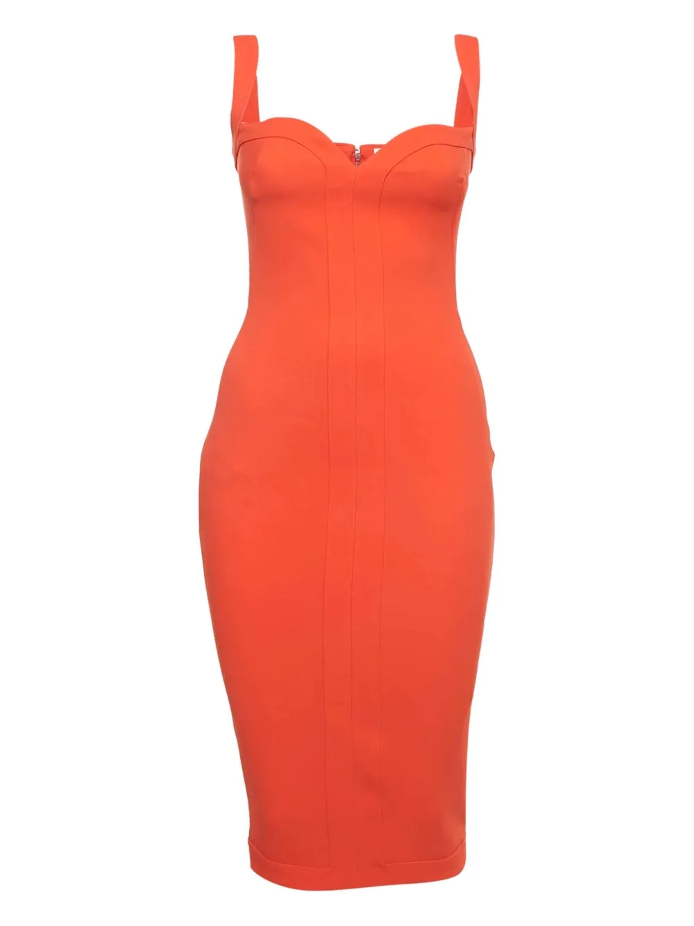 Victoria Beckham 2024 スウィートハートネック ドレス - レッド Victoria Beckham 2024 スウィートハートネック ドレス - レッド