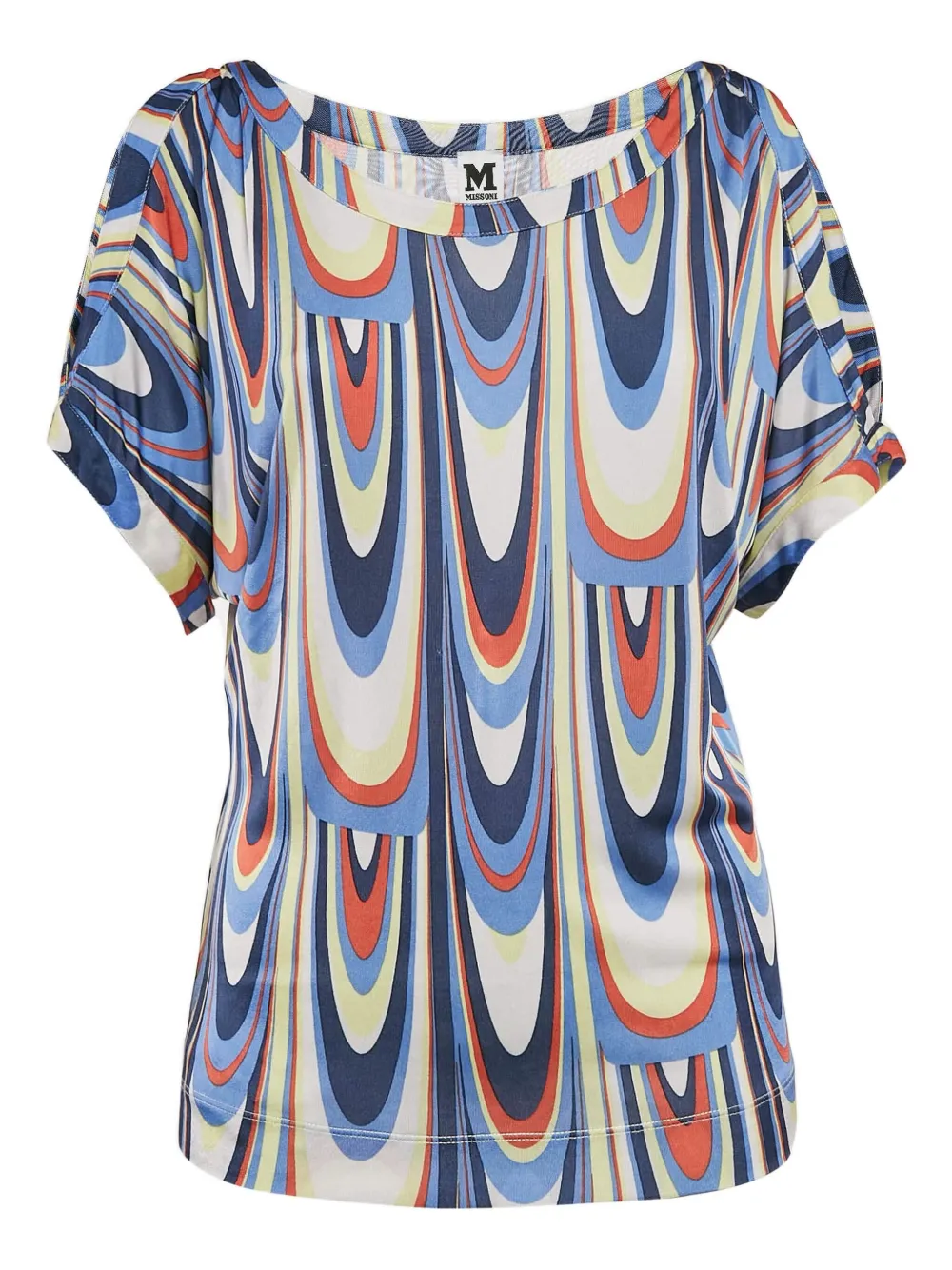 Missoni Pre-Owned 2023 printed blouse | Blue | Image 1