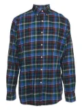 Polo Ralph Lauren Vintage Pre-Owned tartan-pattern cotton shirt - Blue