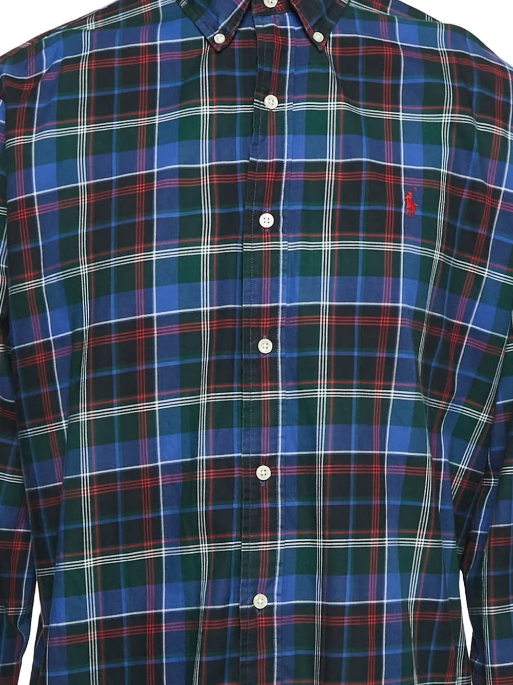Polo Ralph Lauren Vintage Pre-Owned tartan-pattern cotton shirt | Image 2