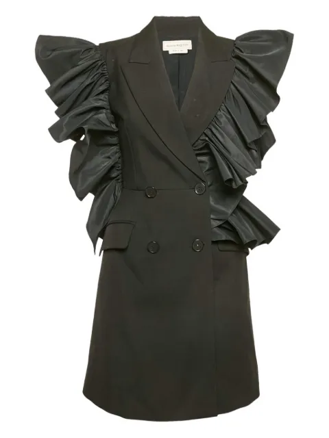 Alexander McQueen Pre-Owned ruffled-detail mini dress