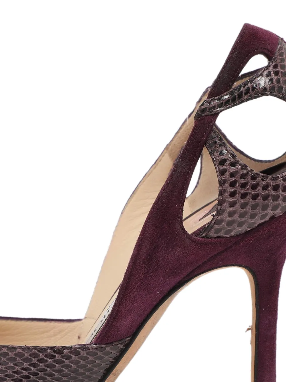 Jimmy Choo Pre-Owned 1126610 Purple - Paars