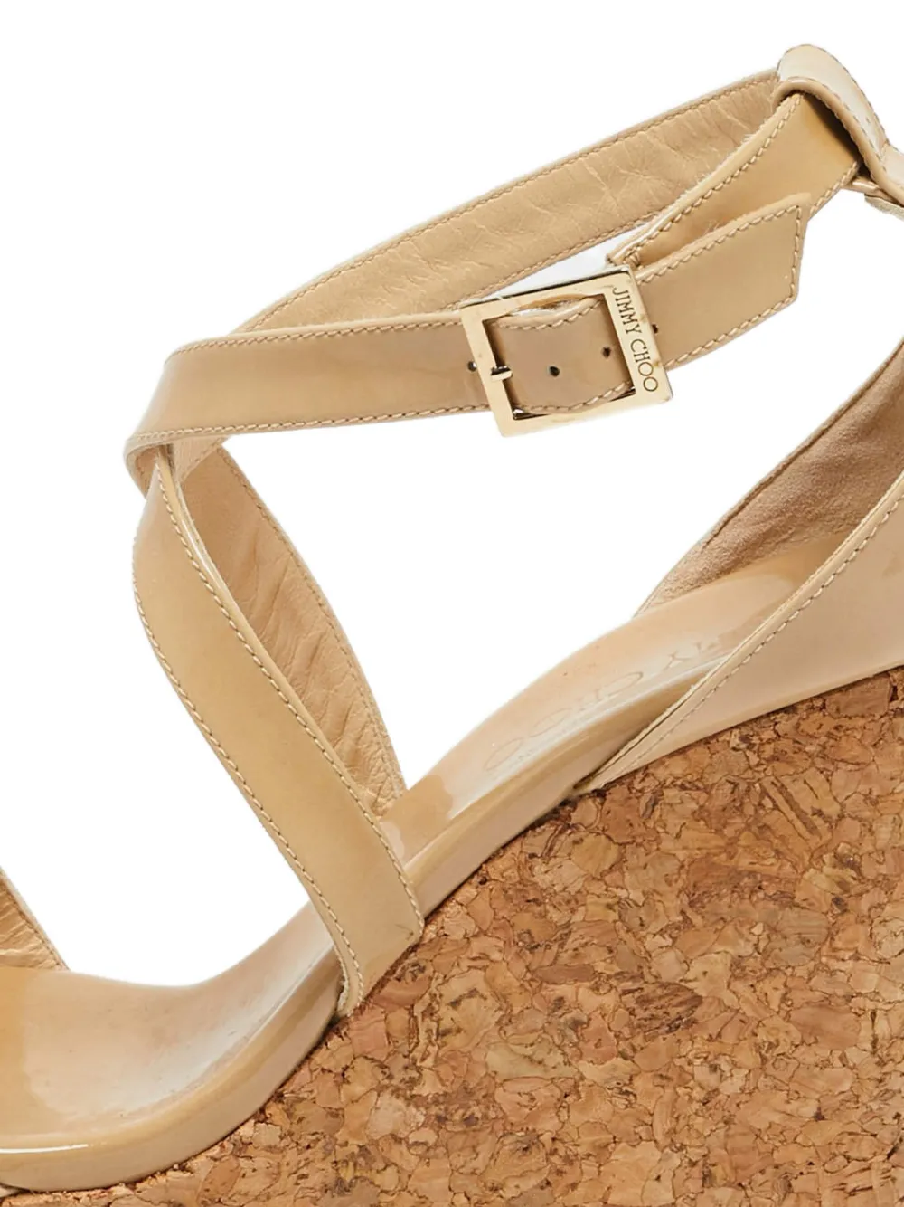Jimmy Choo Pre-Owned Portia sandalen - Beige