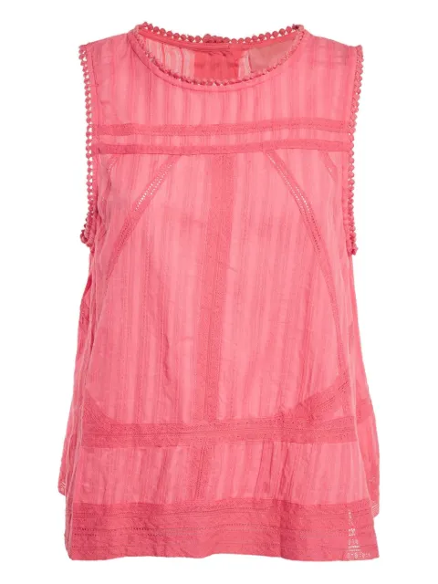 Zadig&Voltaire embellished-trim sleeveless top