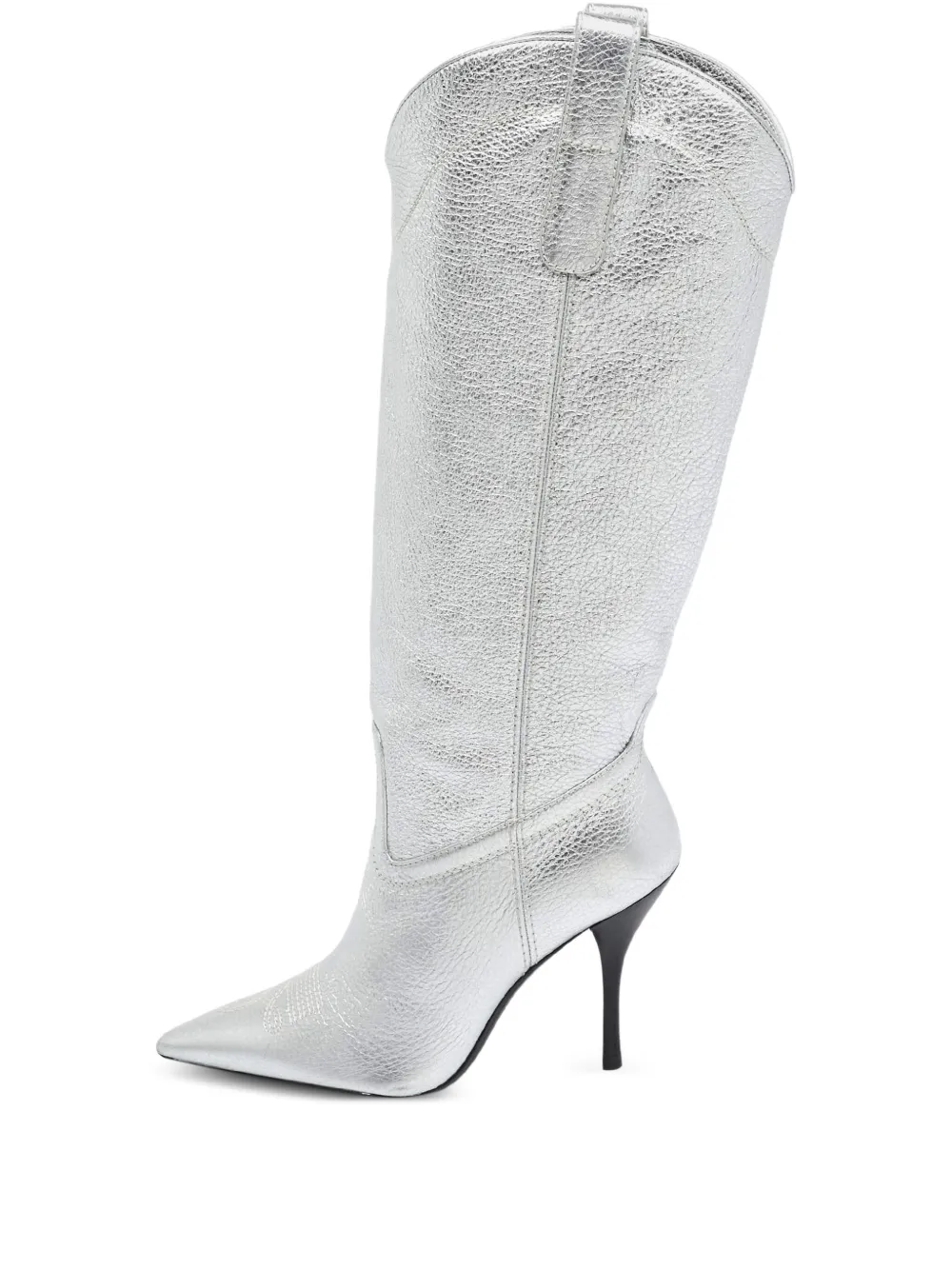 Stuart Weitzman 2024 100mm Outwest boots | Silver | Image 1