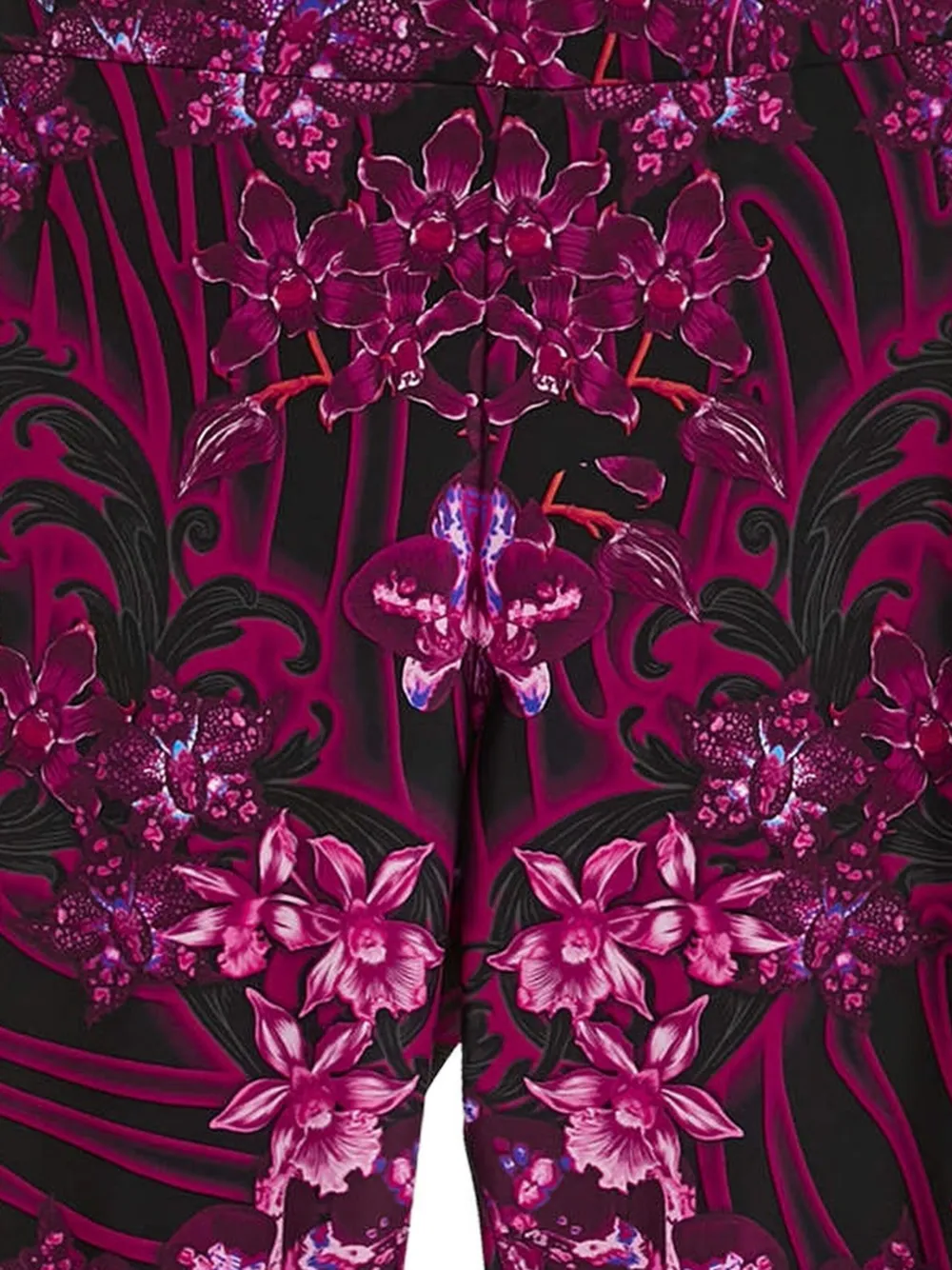 Versace Pre-Owned Legging met bloemenprint - Roze