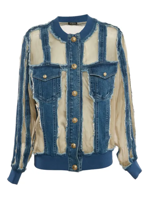 Balmain Pre-Owned 2024 organza jacket