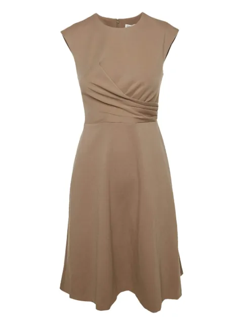 Calvin Klein Vintage ruched midi dress
