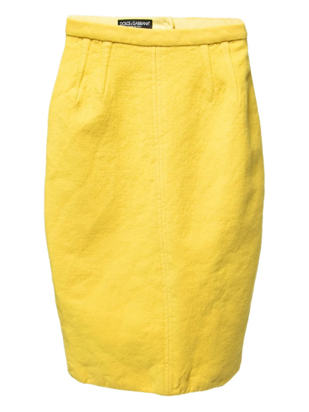 Dolce & Gabbana Pre-Owned pencil skirt | Yellow | Image 1