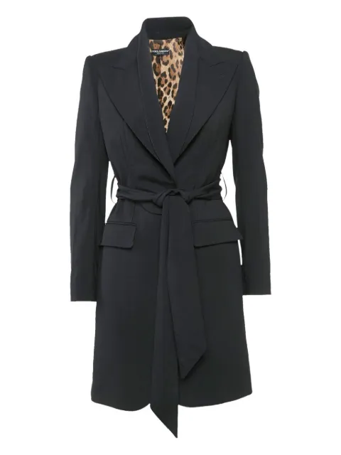 Dolce & Gabbana Pre-Owned belted coat
