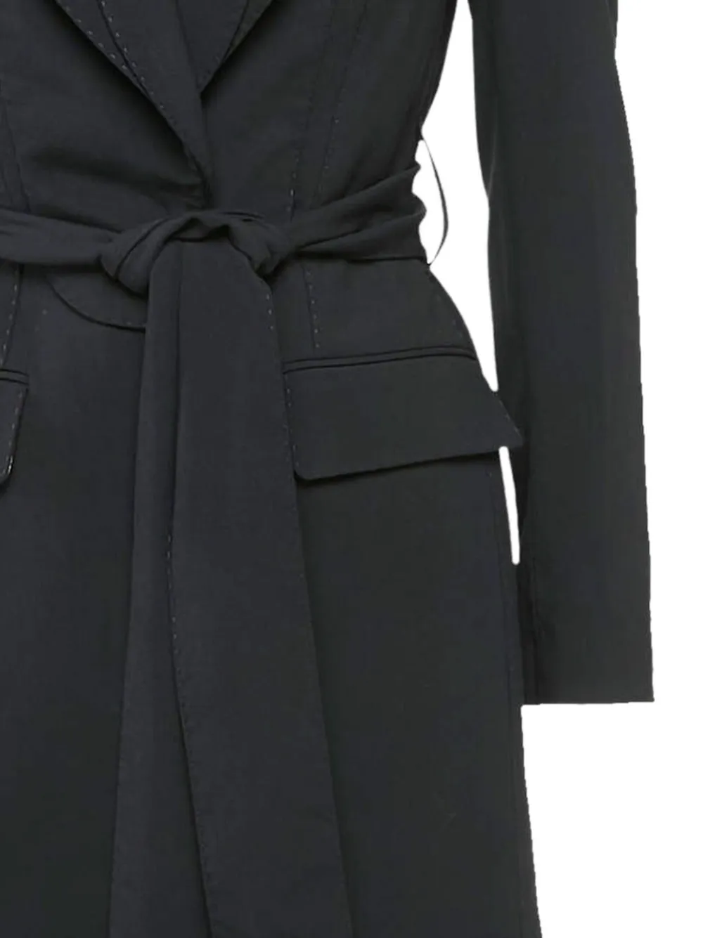 Dolce & Gabbana Pre-Owned Jas met ceintuur - Zwart