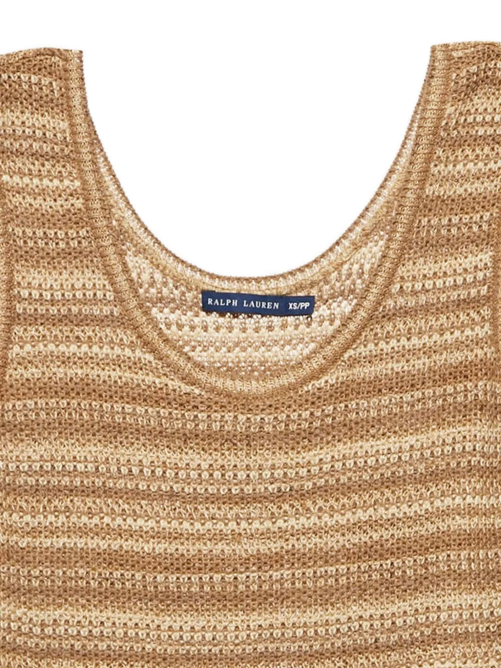 Polo Ralph Lauren Vintage striped crochet tank top | Image 2