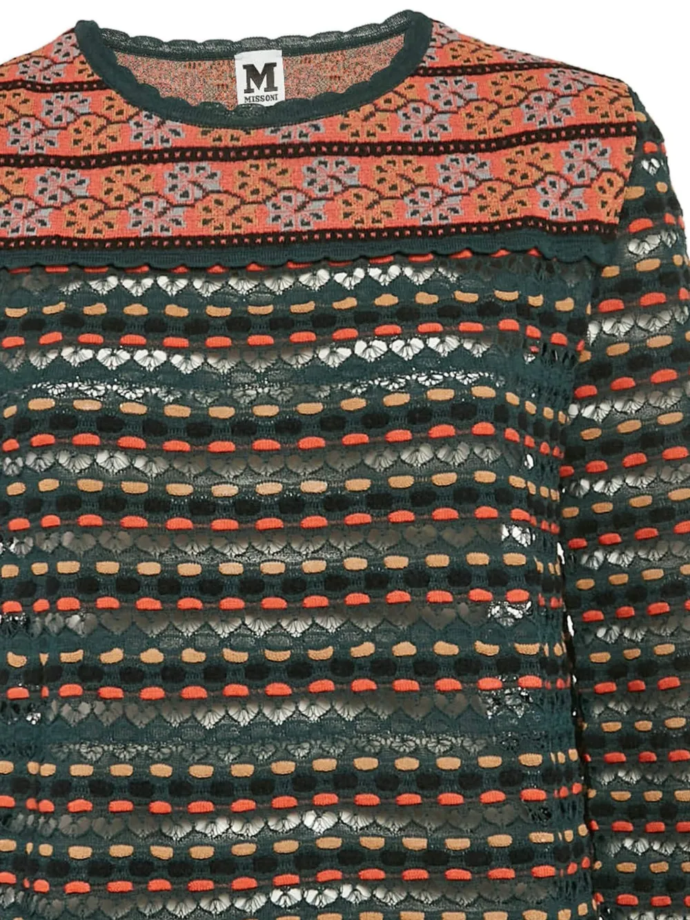 Missoni Pre-Owned 2024 pointelle-knit jumper | Image 2