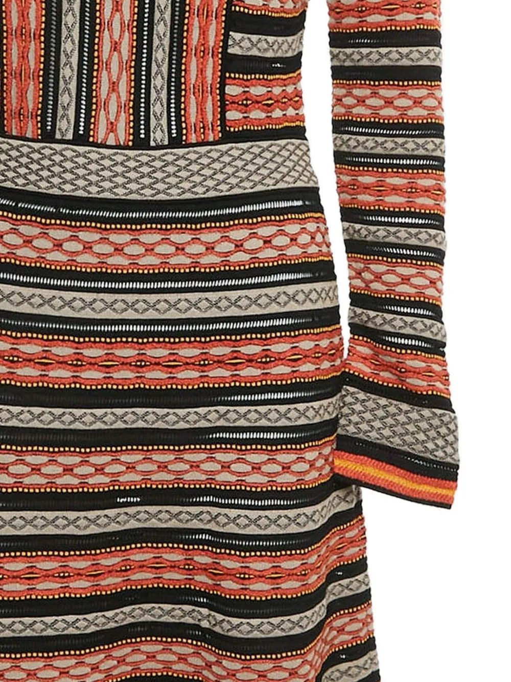 Missoni Pre-Owned Gestreepte jurk - Rood