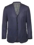 Ermenegildo Zegna Vintage wool single-breasted blazer - Blue