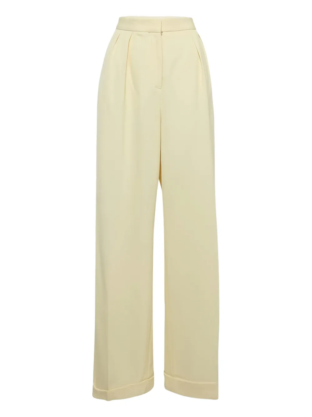 Stella McCartney Pre-Owned wool high-waisted trousers | Neutrals | Image 1