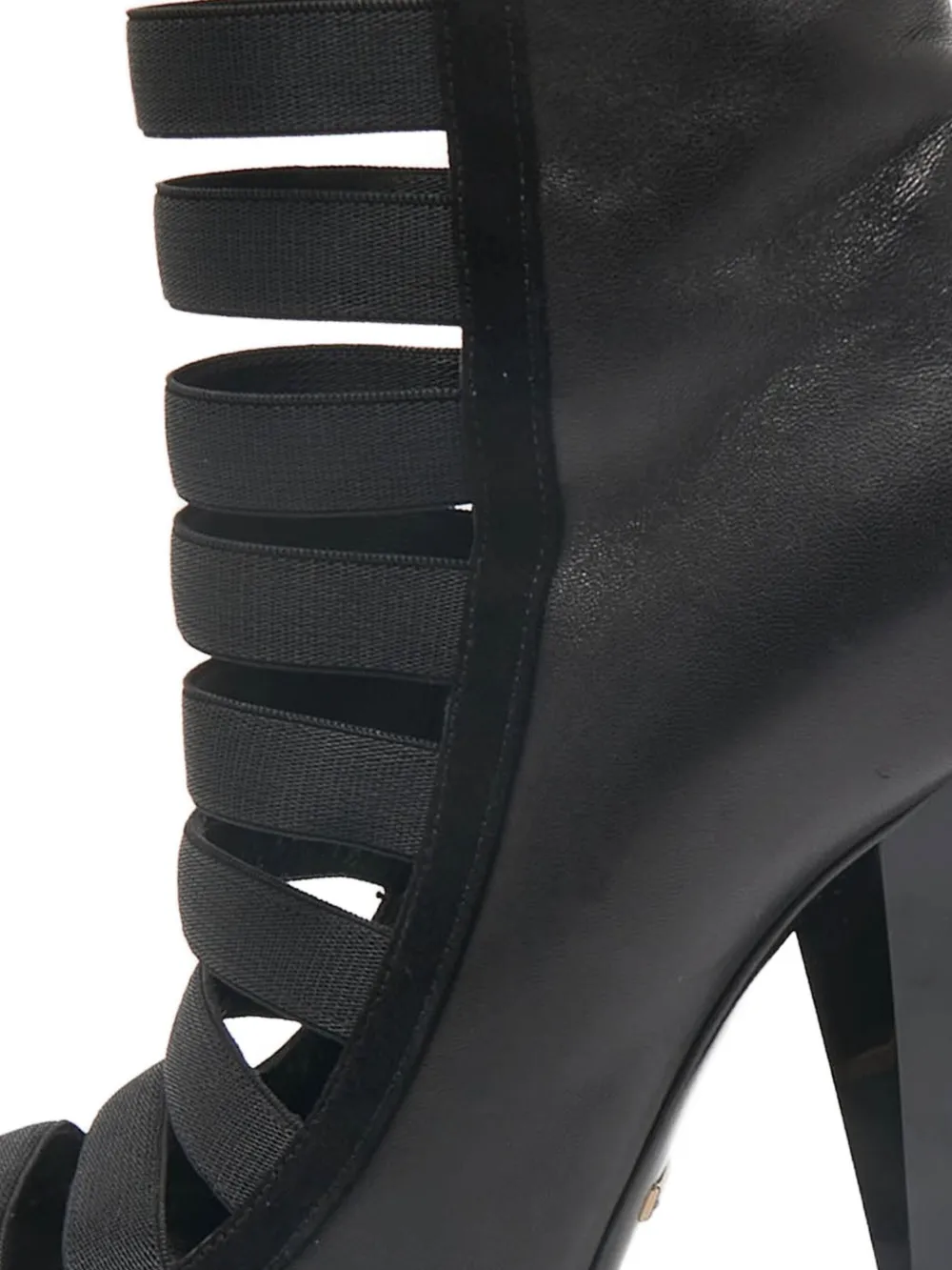 Gucci Pre-Owned 130 mm Olimpia laarzen - Zwart