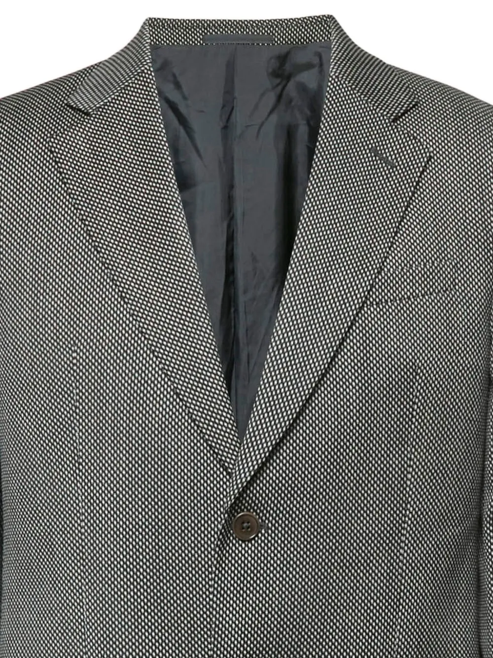 Armani Vintage wool single-breasted blazer | Image 2