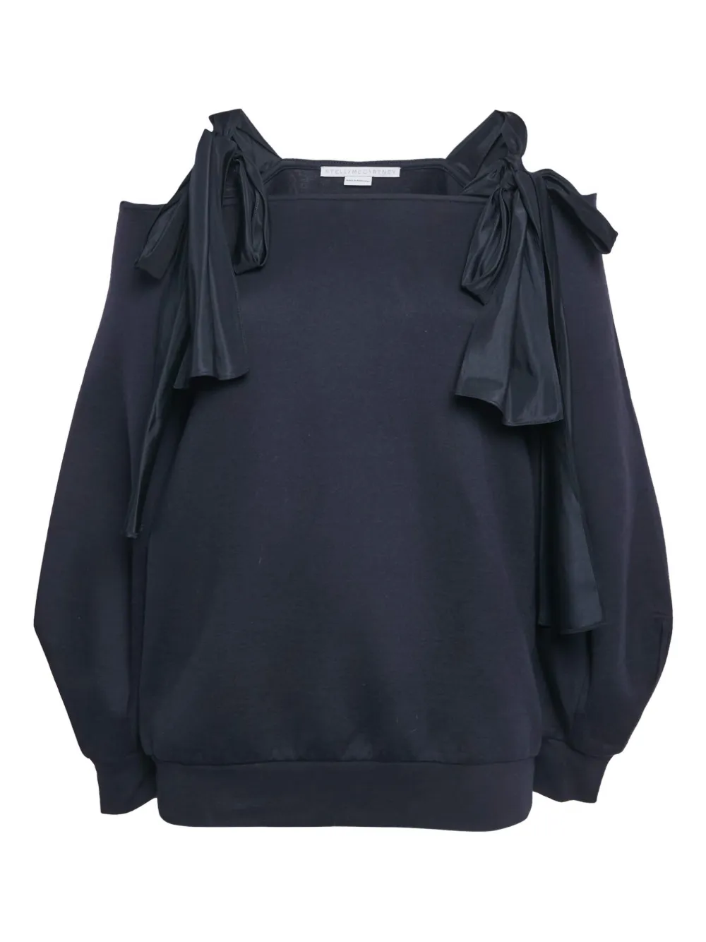 Stella McCartney Pre-Owned shoulder-tie detail blouse | Blue | Image 1