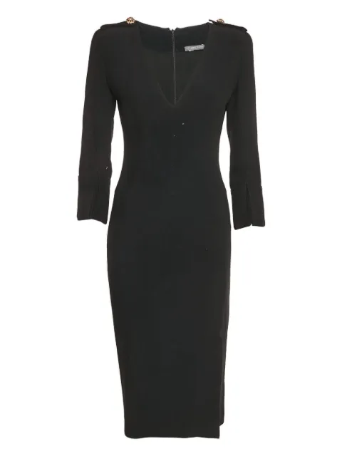 Alexander McQueen Pre-Owned 2024 crepe dress