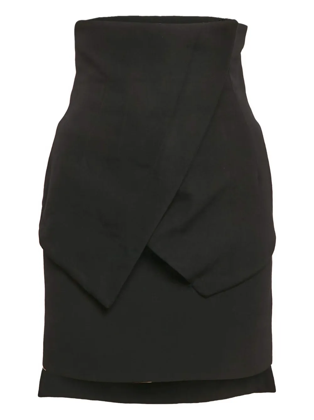 Givenchy Pre-Owned تنورة ميدي بأجزاء متداخلة | أسود | Image 1
