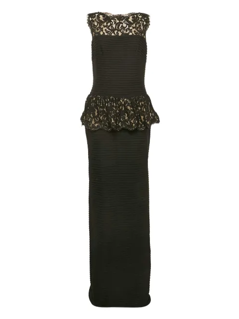 Tadashi Shoji 2023 lace peplum dress
