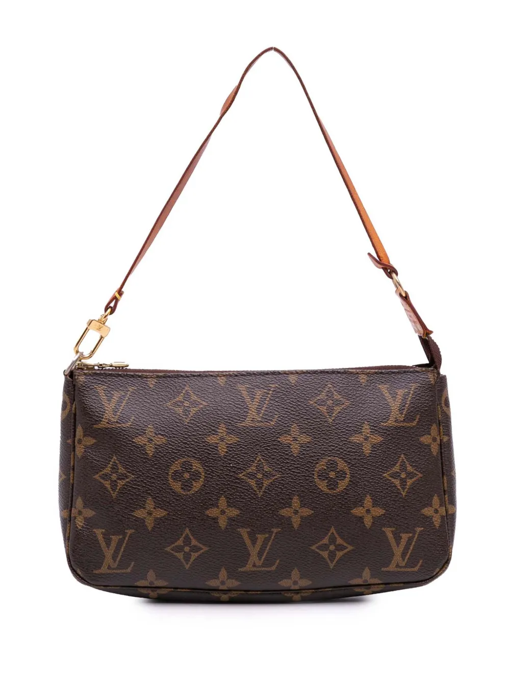 Louis Vuitton Pre-Owned 2012 モノグラム ポシェット アクセソワール ショルダーバッグ - ブラウン Louis Vuitton Pre-Owned 2012 モノグラム ポシェット アクセソワール ショルダーバッグ - ブラウン