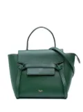 Celine Pre-Owned 2000-2025 Nano Grained Calfskin Belt Bag satchel - Green
