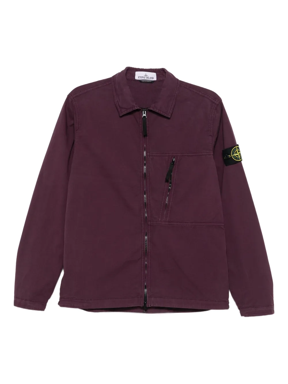Stone Island camisa con cierre | rojo | Image 1