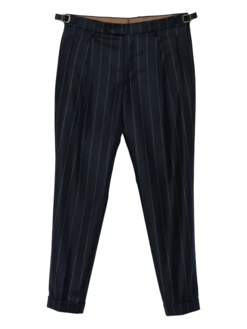 Berwich pinstripe pleated trousers