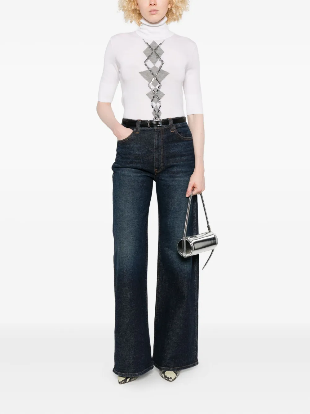 Ermanno Scervino Verfraaide coltrui Wit