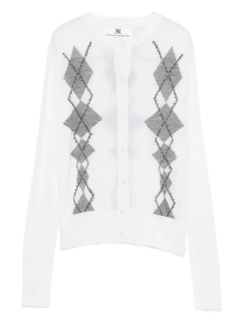Ermanno Scervino suéter con cuello de tortuga y detalles