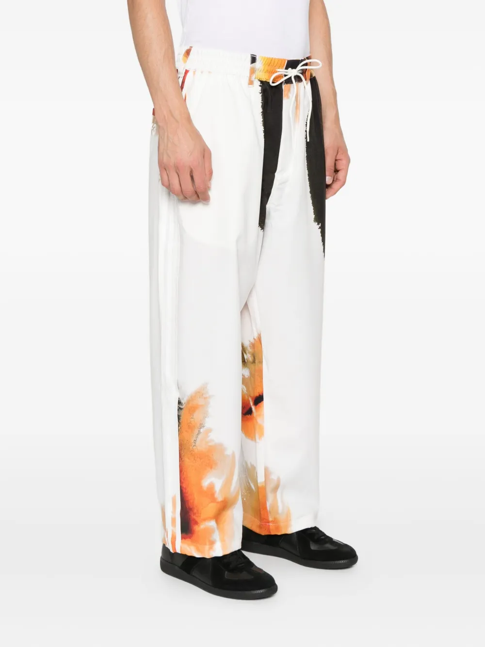 Y-3 x Yohji Yamamoto trainingsbroek Wit